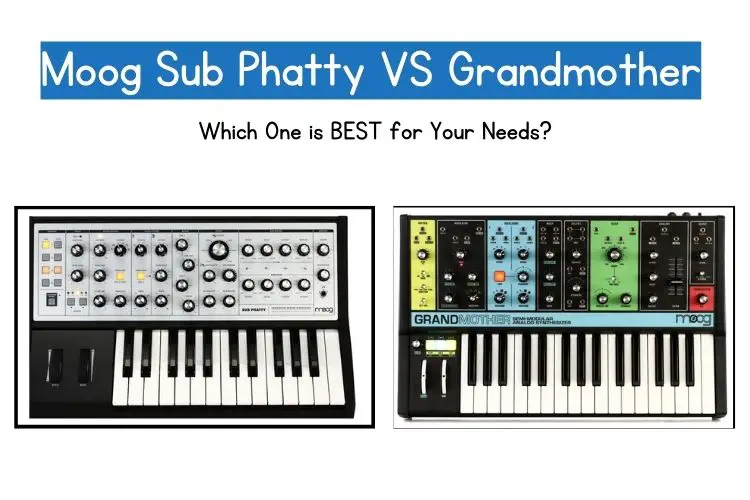 Moog Sub Phatty vs Grandmother