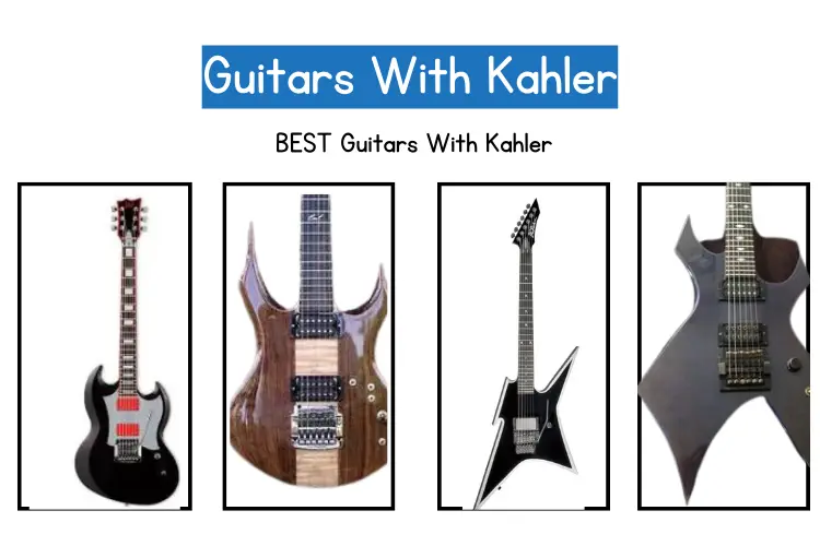 Beset Guitars with Kahler Tremolo