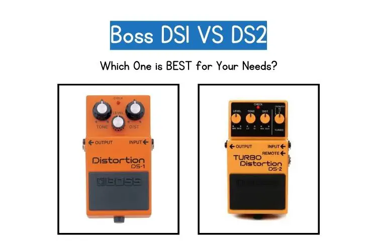 boss-ds 1 vs ds -2 turbo distortion comparison