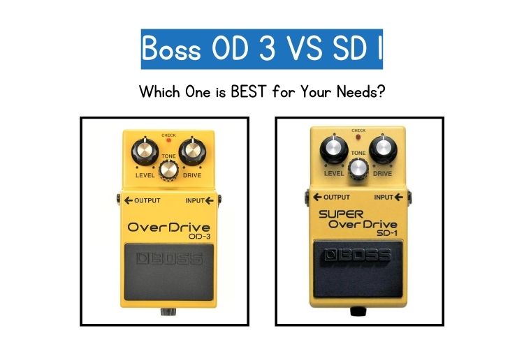 Boss OD 3 Vs. SD 1 - Overdrive Shootout (WORTH the Premium?)