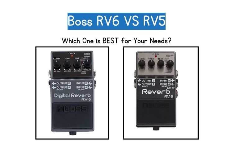 Boss RV5 vs RV6 pedal