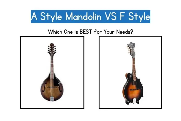 A style vs F style mandolin