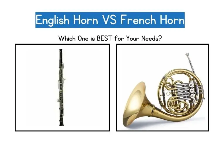 French horn vs English horn
