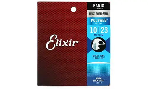 Elixir Strings Banjo Strings .010-.023