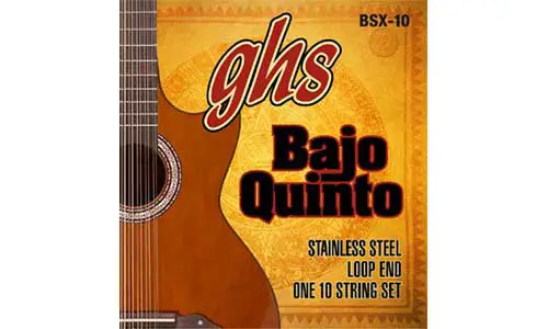 GHS Strings BSX-10 BANJO QUINTO Strings