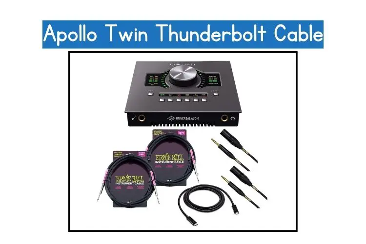 Apollo twin thunderbolt cable