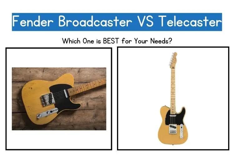 fender broadcaster vs telecaster