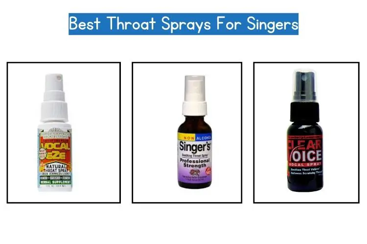 Best throat sprays for singers
