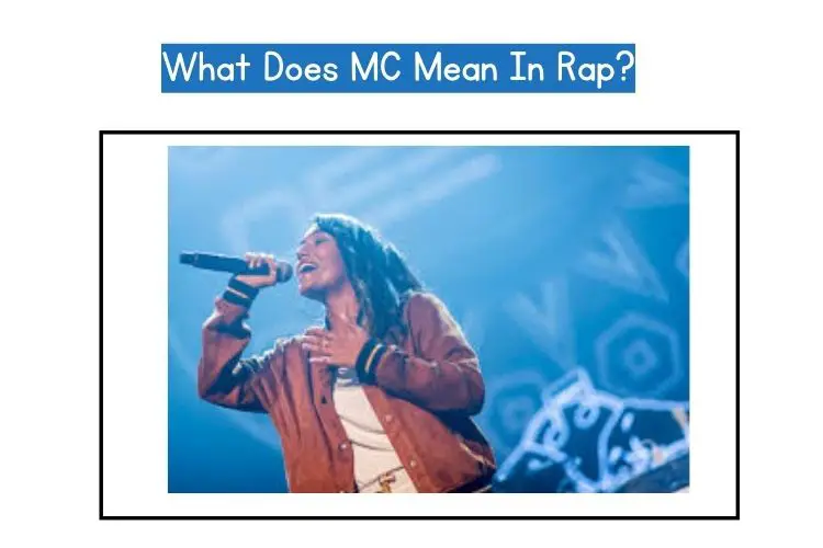 What does MC mean in rap?